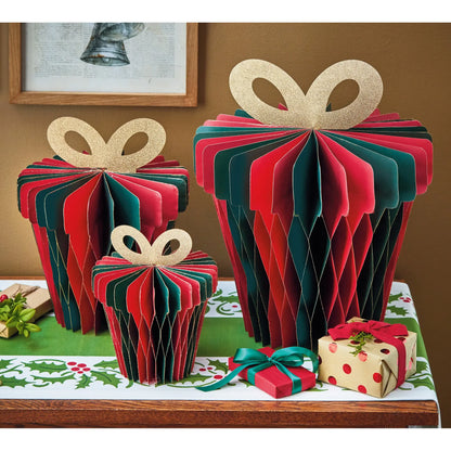 Glimmer Paper Present Decor Small