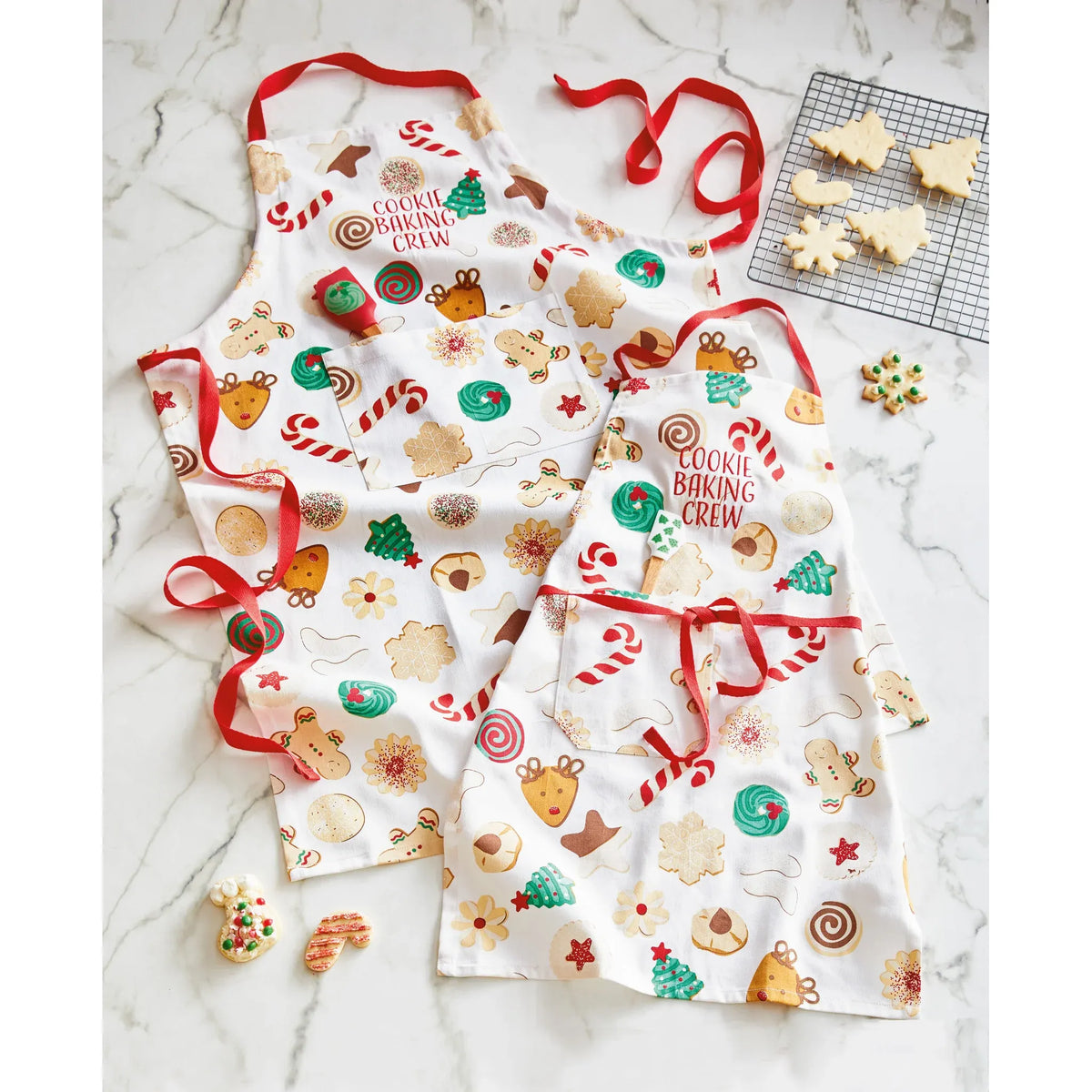 Christmas Cookie Baking Crew Apron