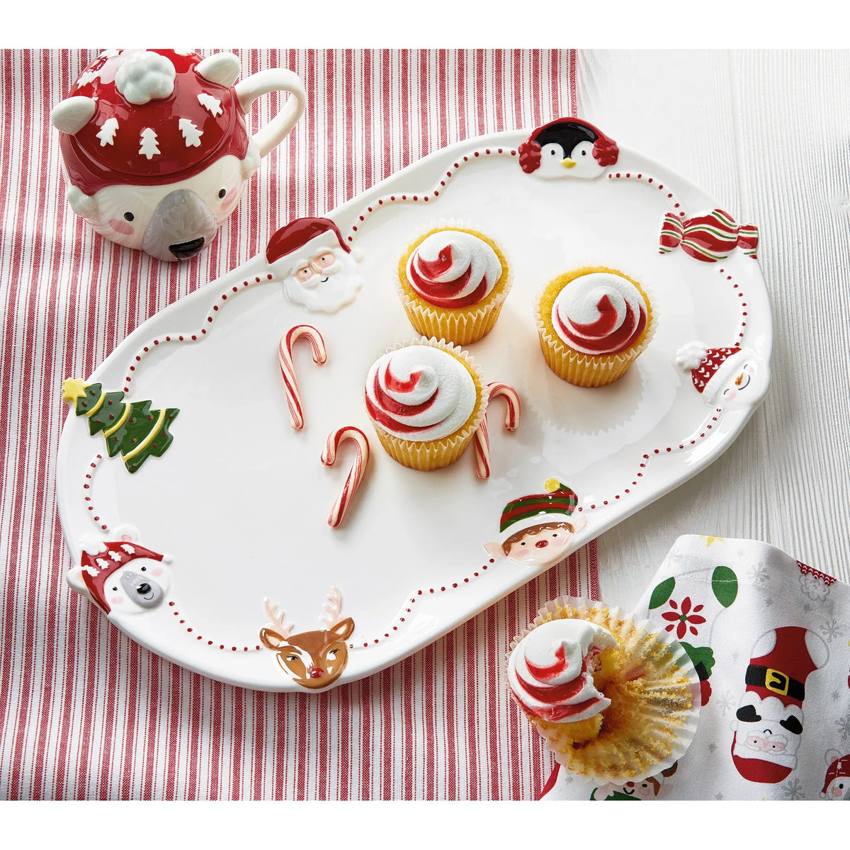 Holiday Cheer Oval Platter