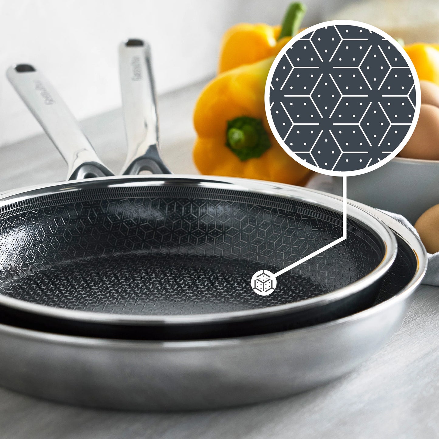Green Pan Spectra Thermobond Hybrid Ceramic Nonstick Frypan, Set of 2