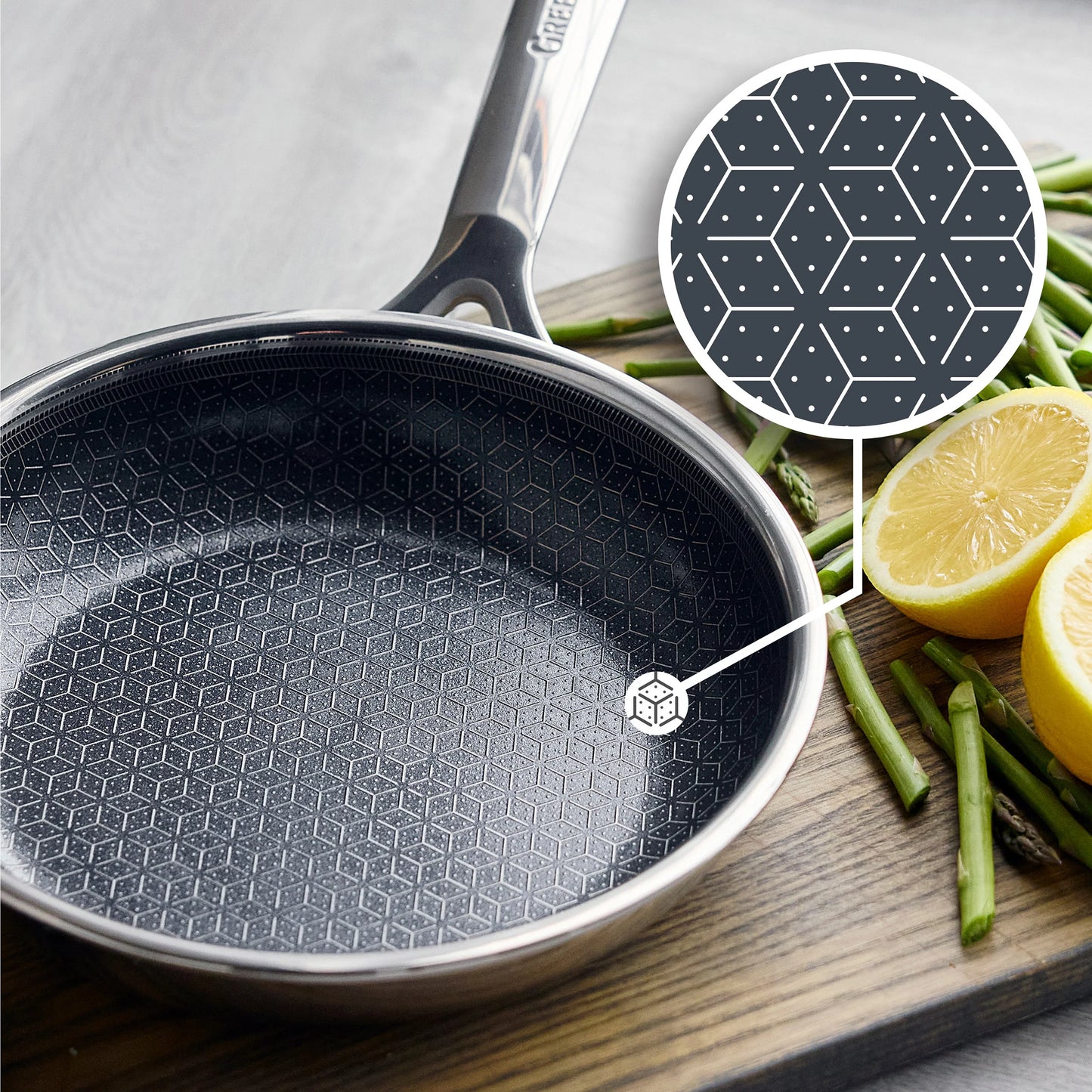 Green Pan Spectra Thermobond Hybrid Ceramic Nonstick 8" Frypan