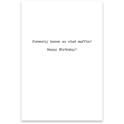 Geezer Greeting Card - Browns Kitchen