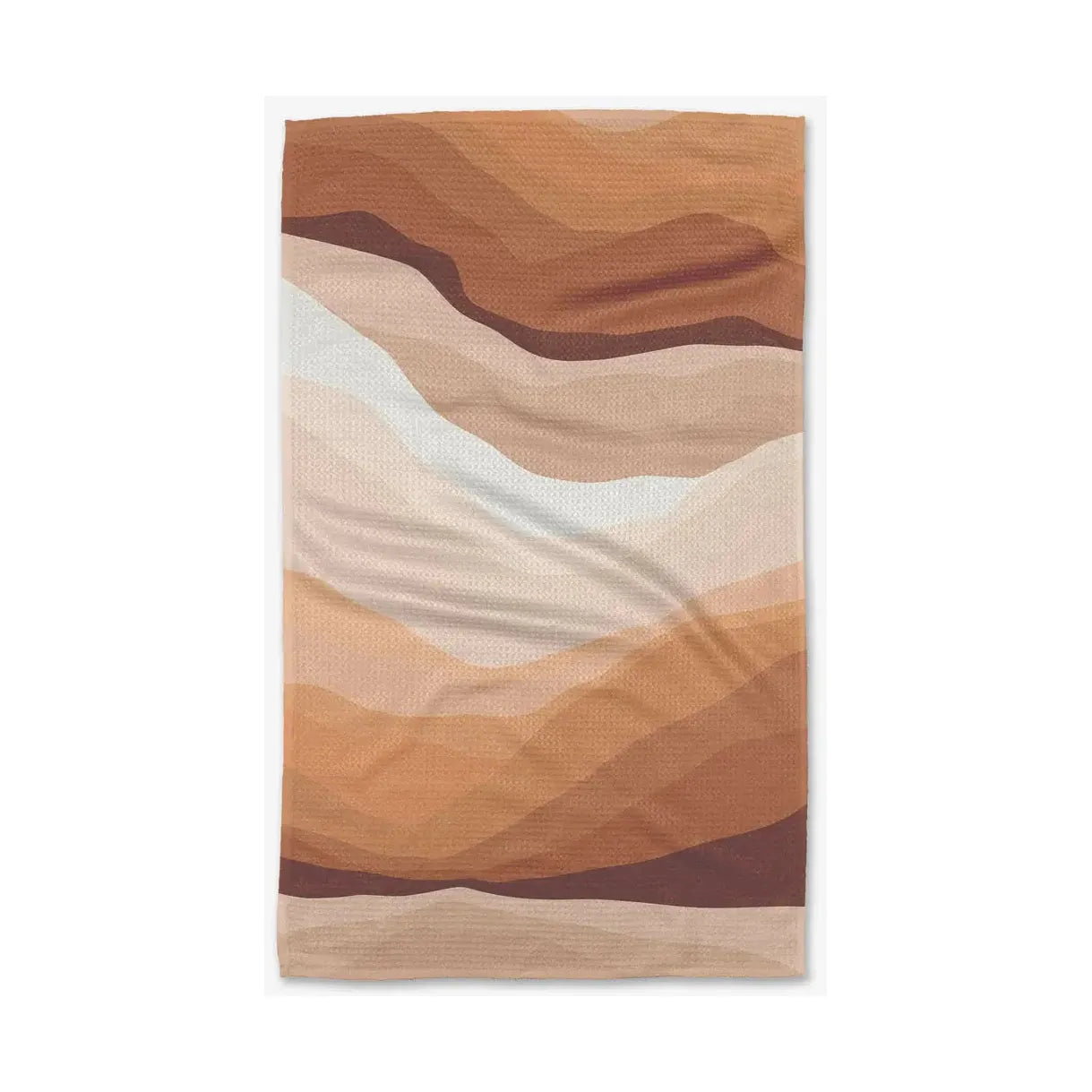 Geometry Levels of Fall Tea Towel Kitchen Towels Browns Kitchen