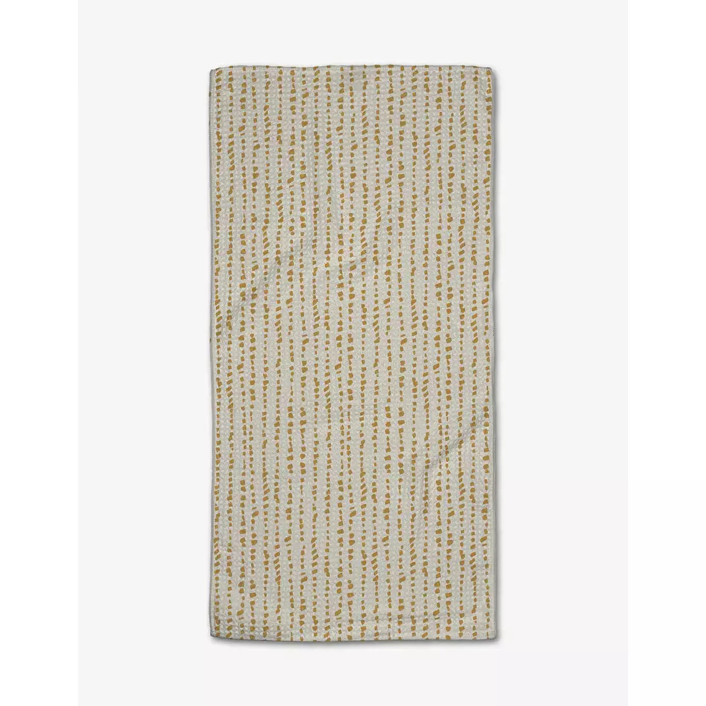 Goldy Print Geometry Bar Towel Geometry