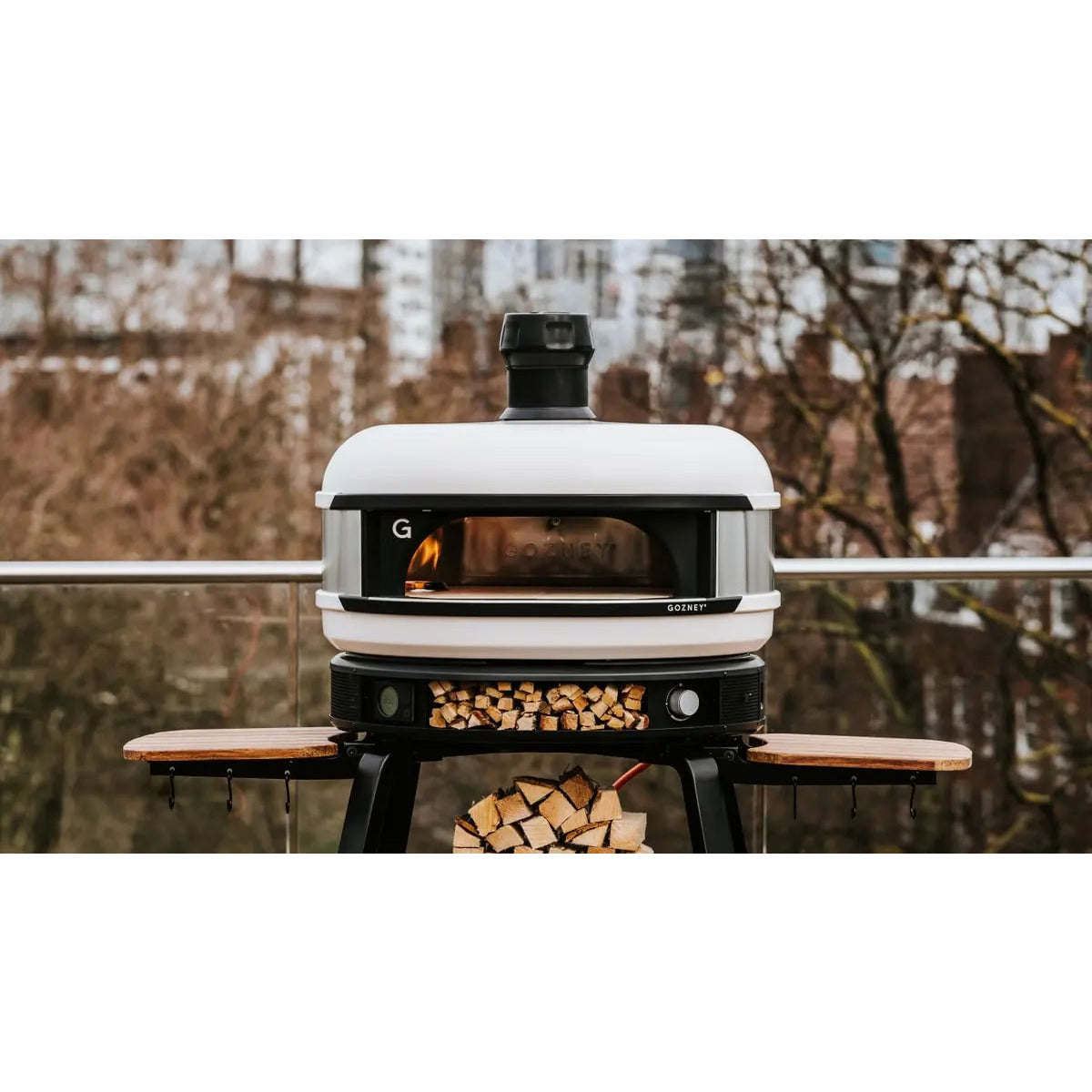 Gozney Dome Cream, Dual Fuel Pizza Oven Browns Kitchen