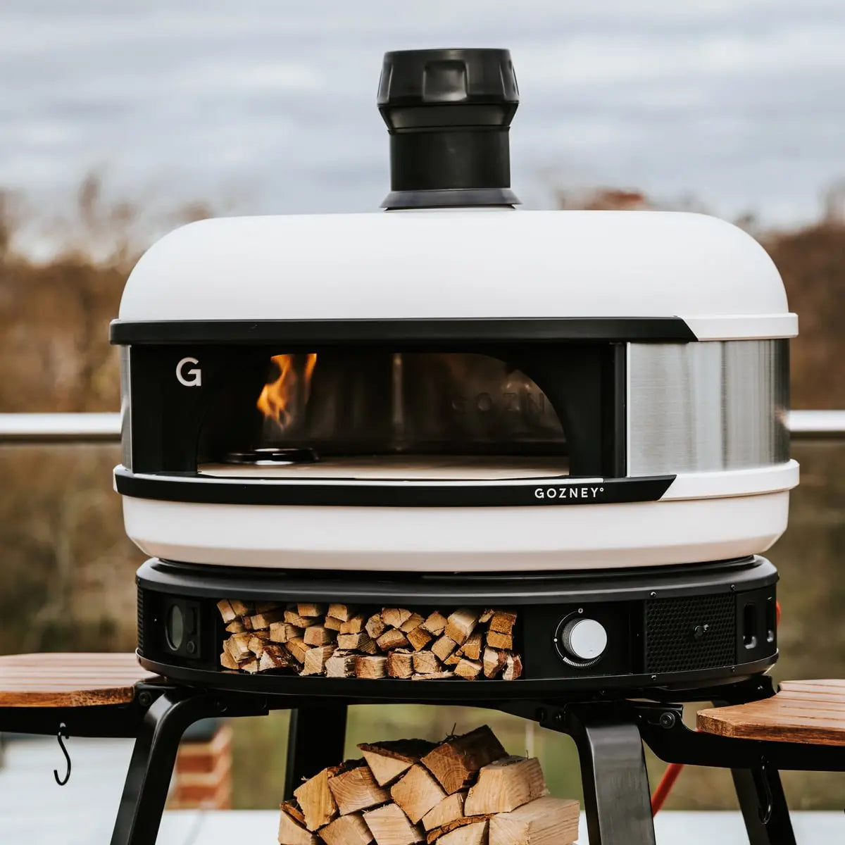 Gozney Dome Cream, Dual Fuel Pizza Oven Browns Kitchen