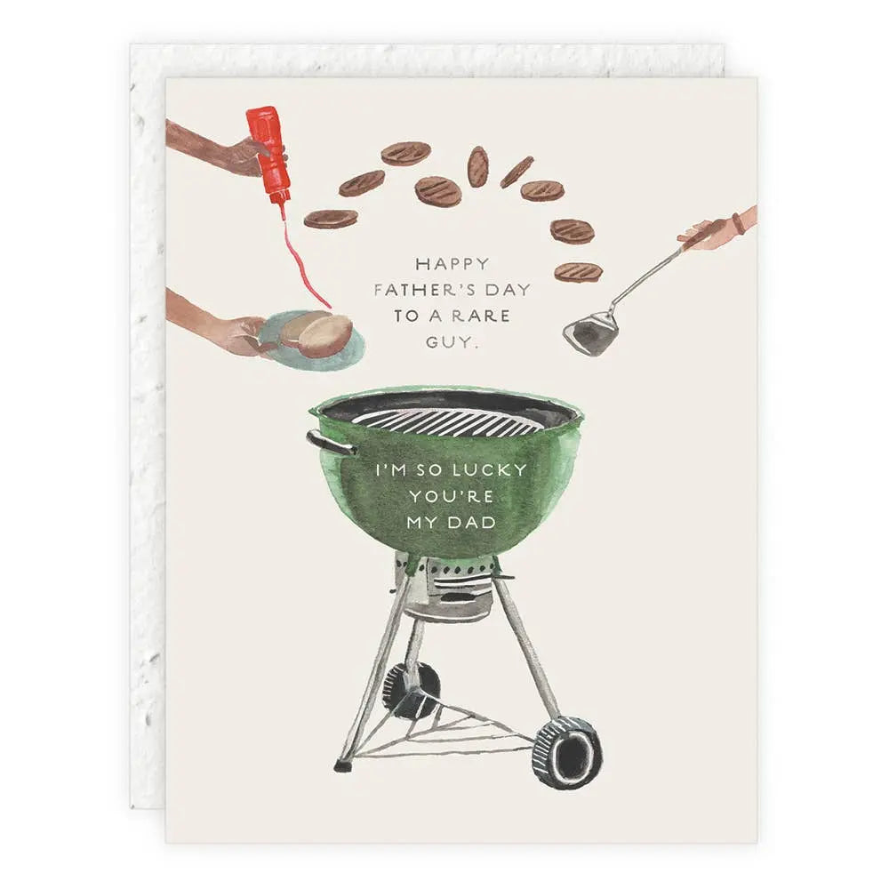 Grilling - Father's Day Card Seedlings