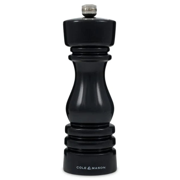 Black Gloss Salt Mill