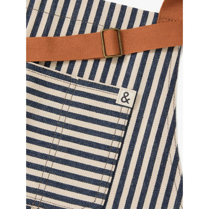 Hedley & Bennett Essential Apron in Palm Striped Pattern