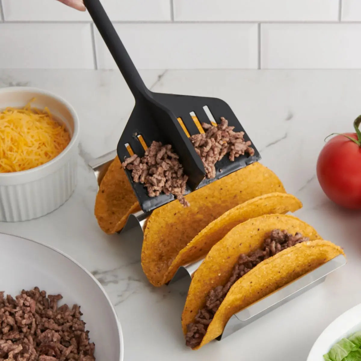 TACO HOLDER STANDS SET OF 2 HIC