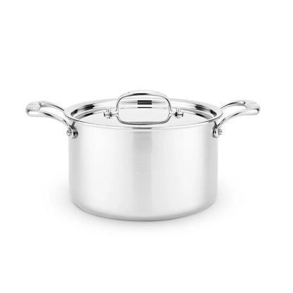 Heritage Steel Quart Sauce Pot with Lid