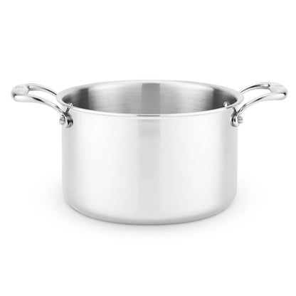 Heritage Steel Quart Sauce Pot with Lid