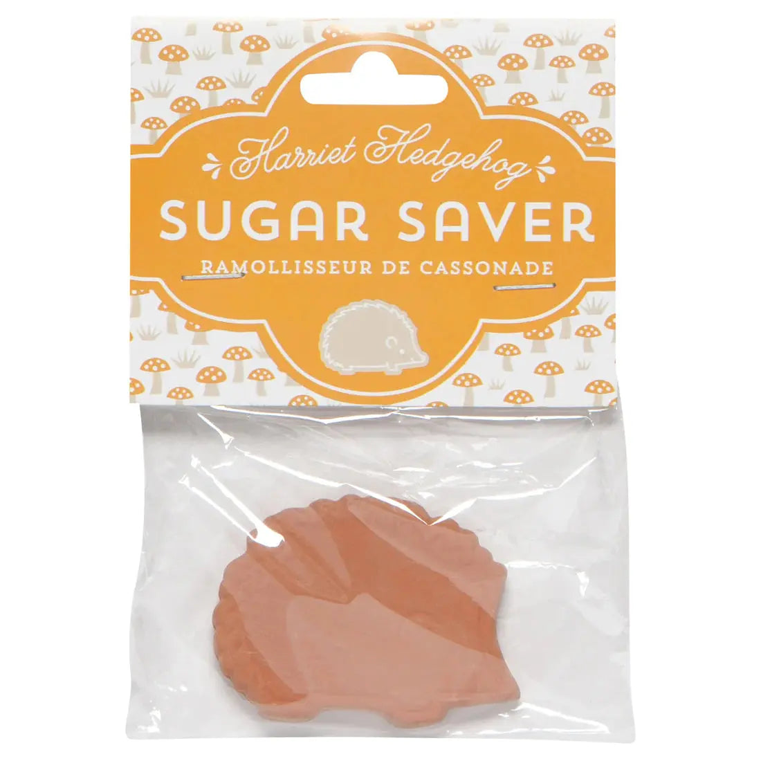 Harriet Hedgehog Terracotta Sugar Saver NOW DESIGNS