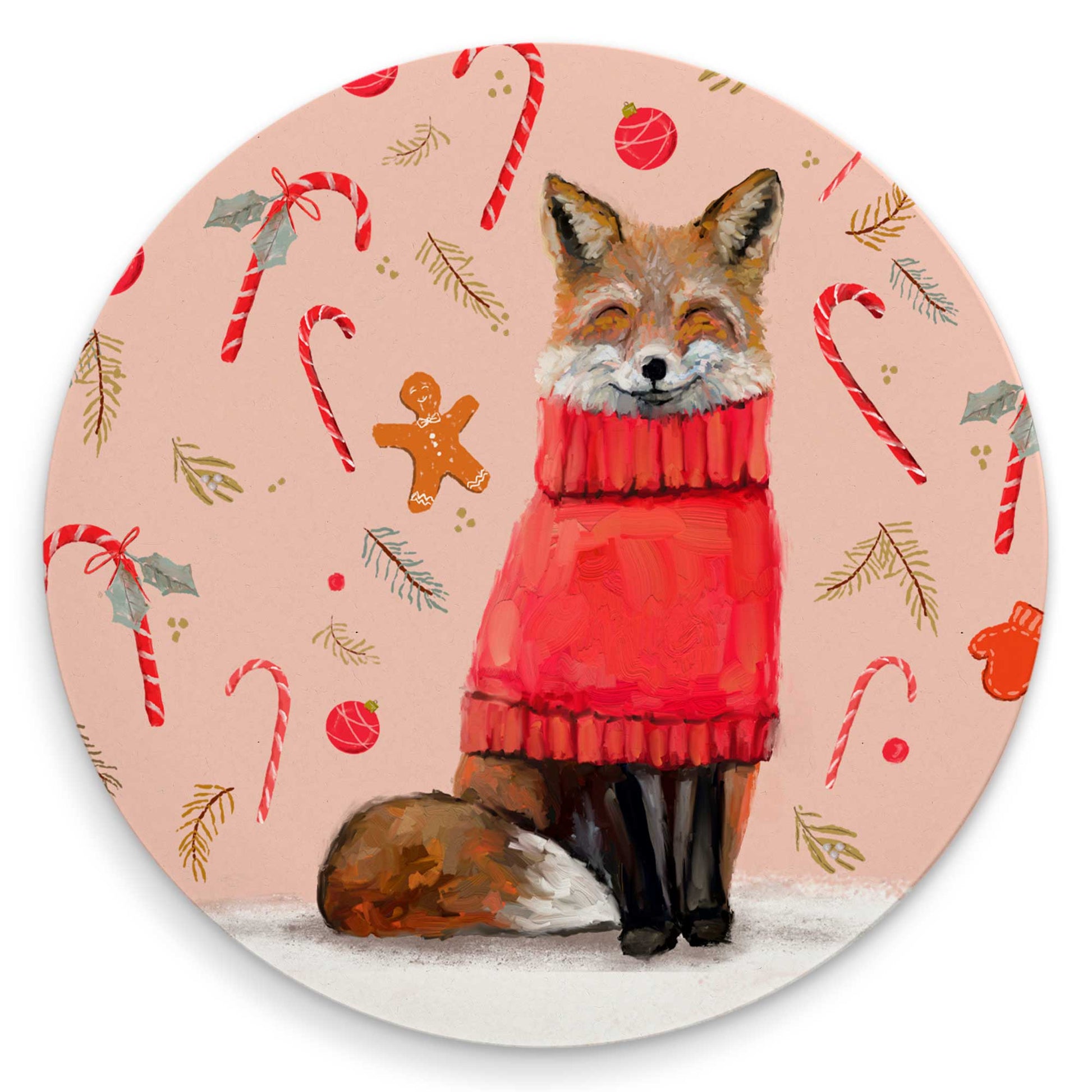 Holiday - Hot Cocoa Fox Coasters Coasters Browns Kitchen