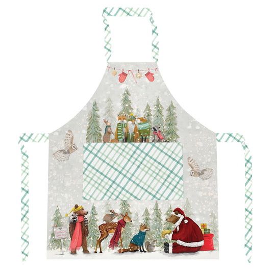 Holiday - Santa Claws And Friends Apron (Kids Size) Aprons Browns Kitchen