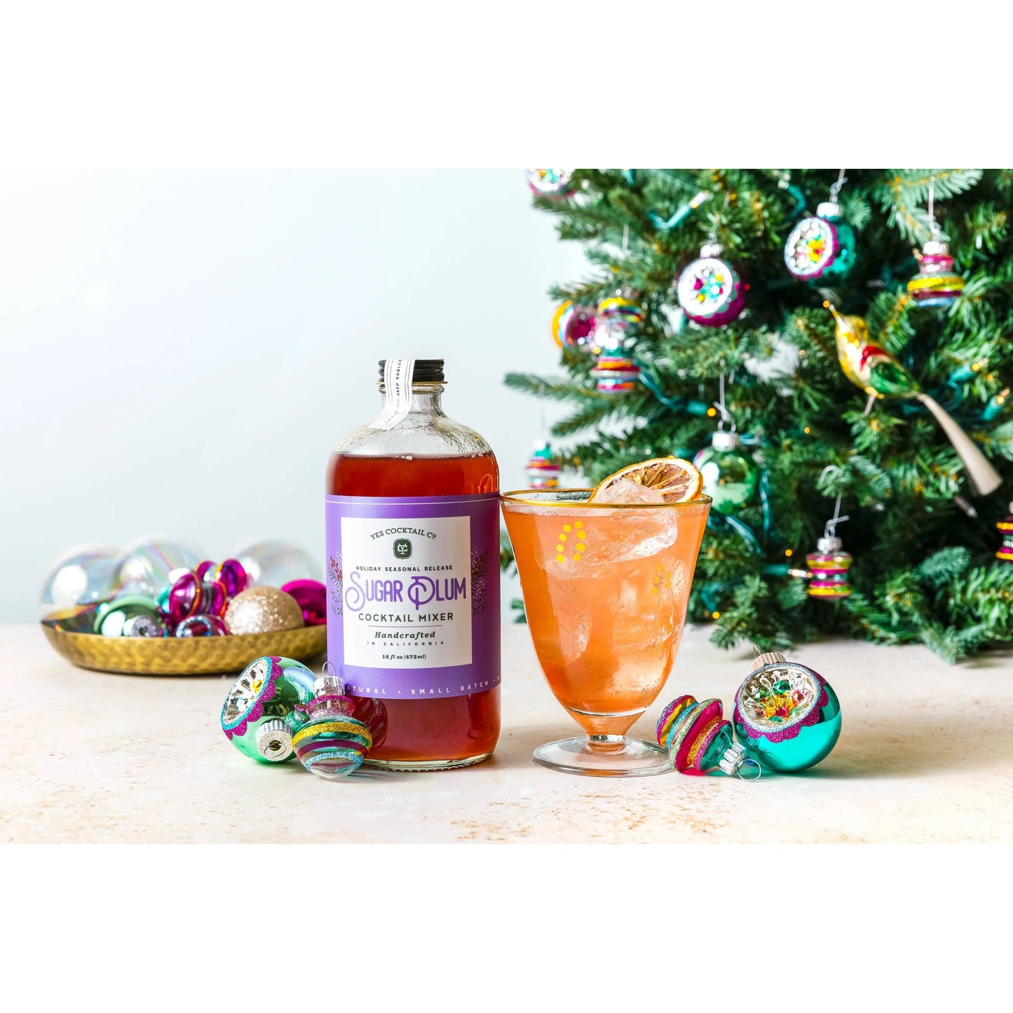 Holiday Seasonal: Sugar Plum Cocktail Mixer Barware Browns Kitchen