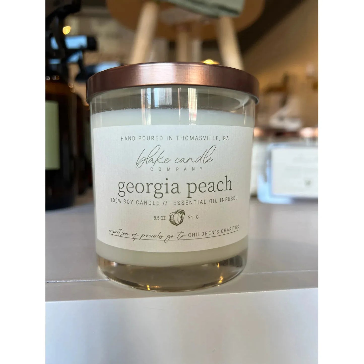 Georgia Peach Blake Candle Company