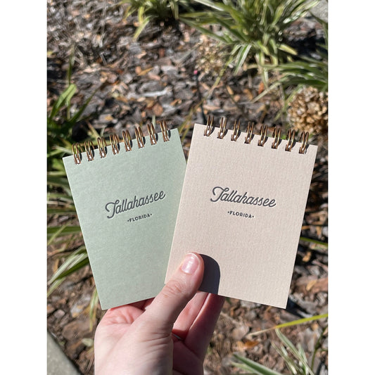 Tallahassee Florida Mini Jotter Notebook Stationary Browns Kitchen