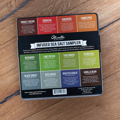 Olivelle Infused Sea Salt Sampler