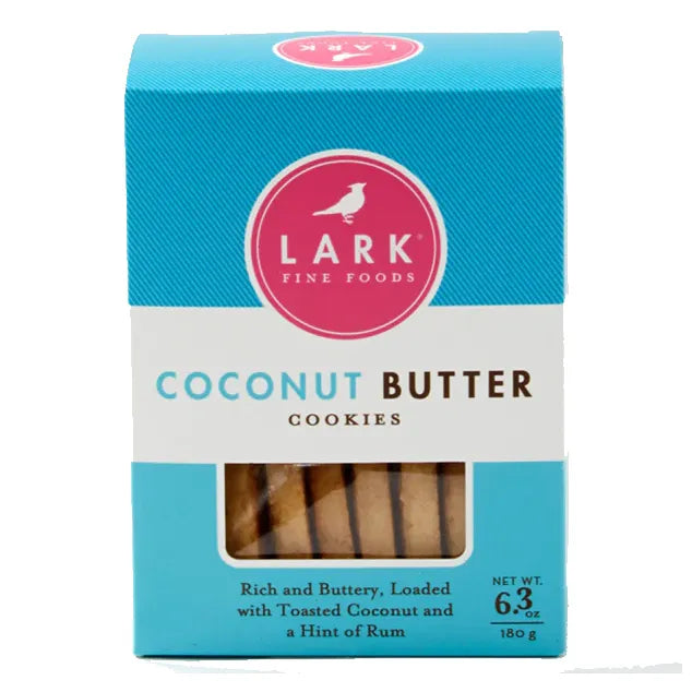 Lark Coconut Butter Cookies - Browns Kitchen