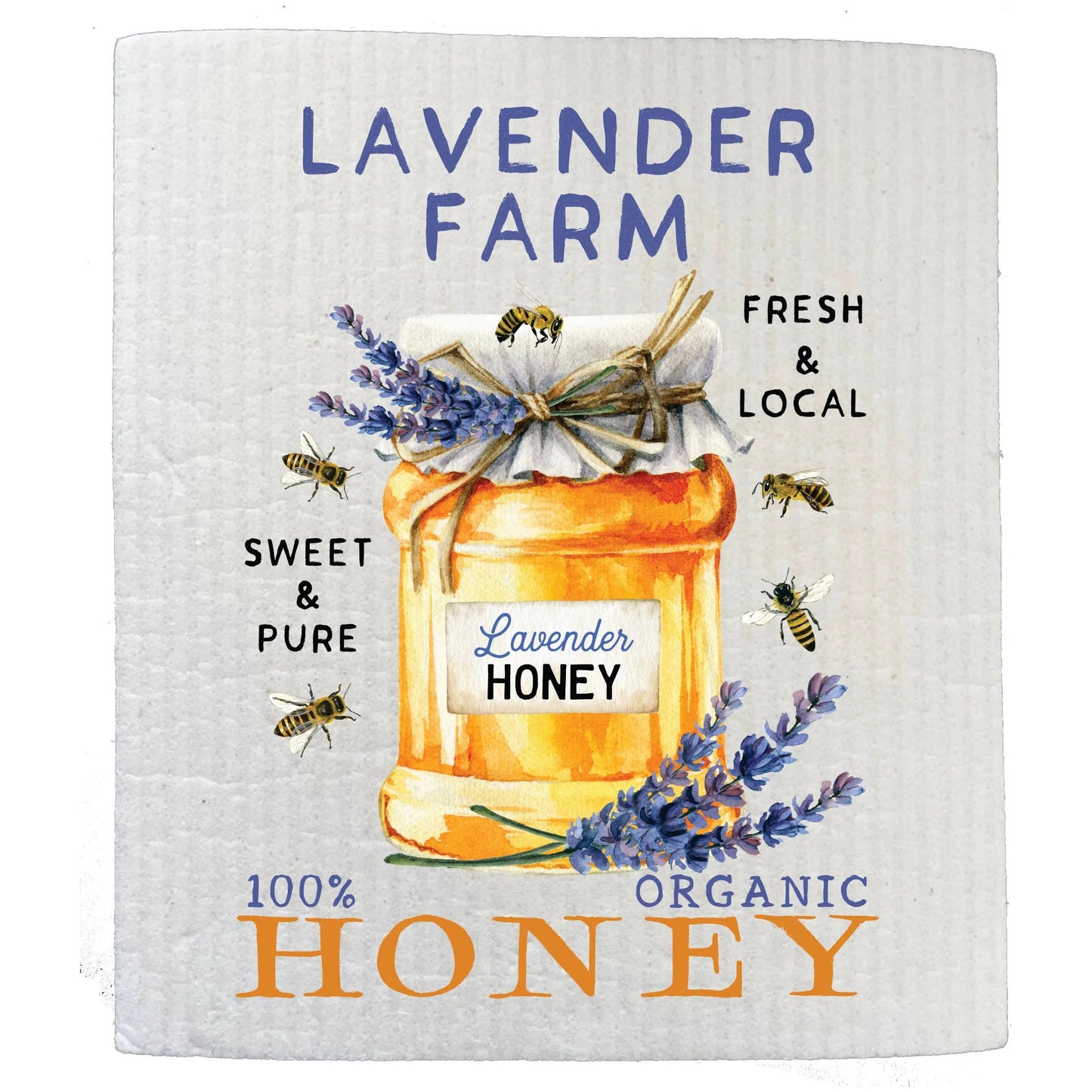 Lavender Farm Honey Kitchen SWEDISH DISH CLOTHS  Browns Kitchen