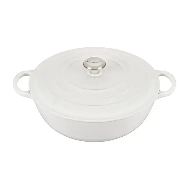 Le Creuset 7.5 Qt Signature Chef's Oven - White Le Creuset