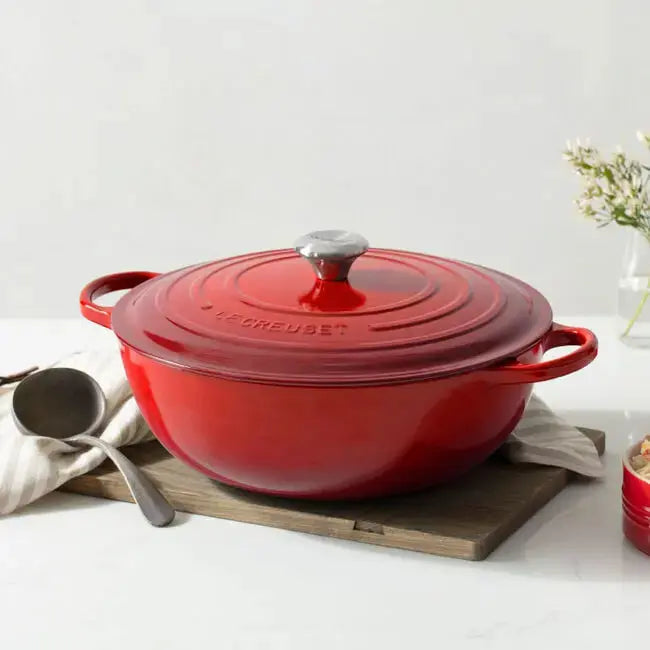 Le Creuset 7.5 Qt Signature Chef's Oven - Cerise Le Creuset