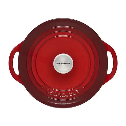 Le Creuset Shallow Round 2 3/4 Dutch Oven - Cerise LE CREUSET