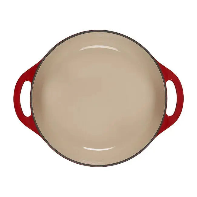 Le Creuset Shallow Round 2 3/4 Dutch Oven - Cerise LE CREUSET