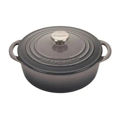 Le Creuset Shallow Round Dutch Oven - Oyster LE CREUSET