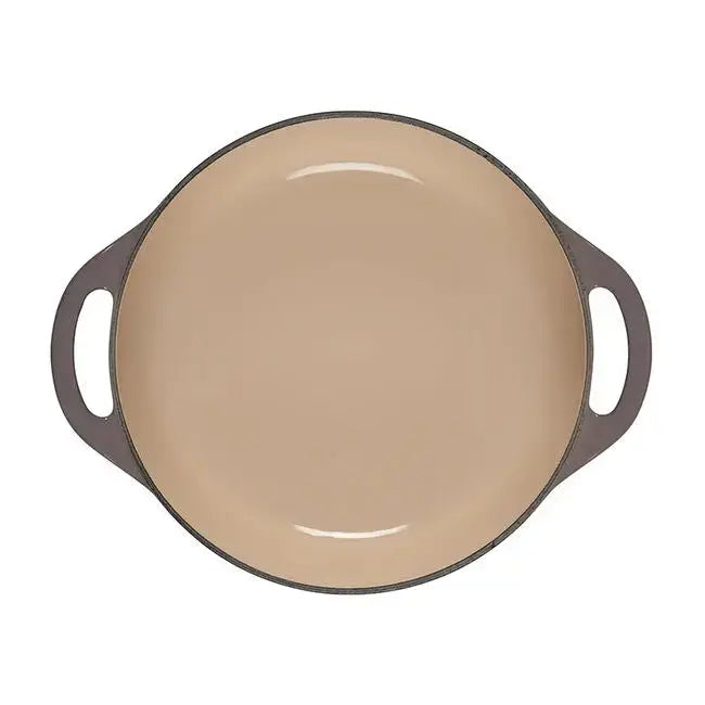 Le Creuset Shallow Round Dutch Oven - Oyster LE CREUSET