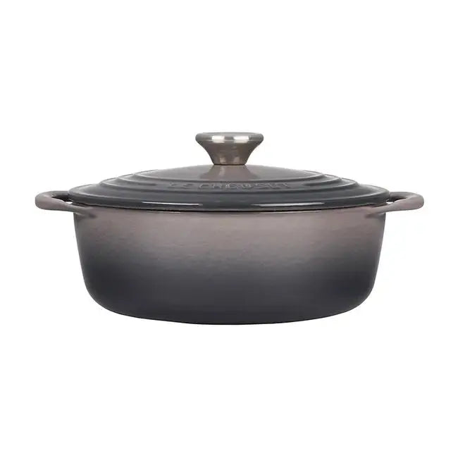 Le Creuset Shallow Round Dutch Oven - Oyster LE CREUSET