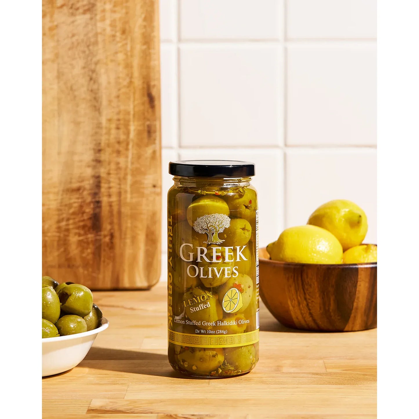 Truly Greek Lemon Stuffed Olives