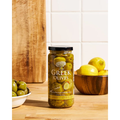 Truly Greek Lemon Stuffed Olives