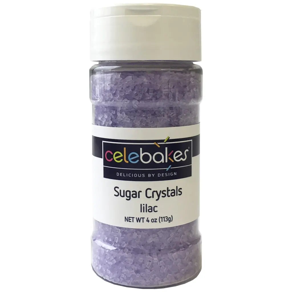 Lilac Sugar Crystals Celebakes