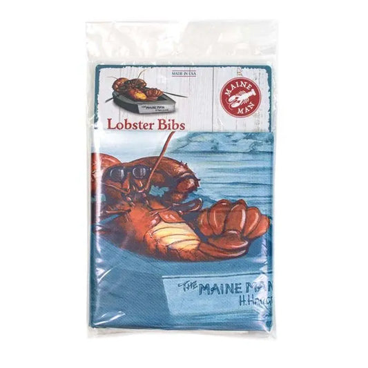 Maine Man Lobster Bibs, Set of 12 HIC