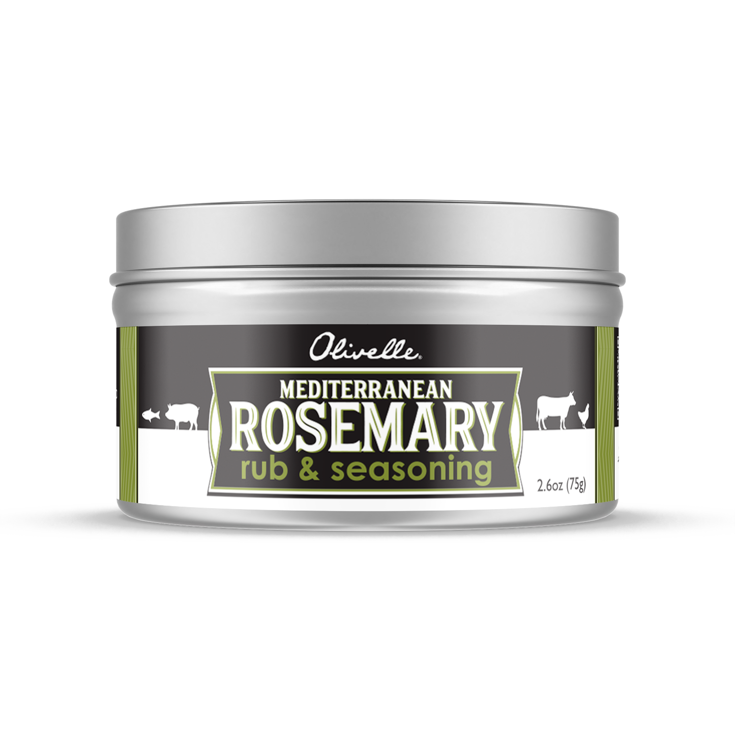 Mediterranean Rosemary Rub -75g (2.6oz) Seasonings & Spices Browns Kitchen