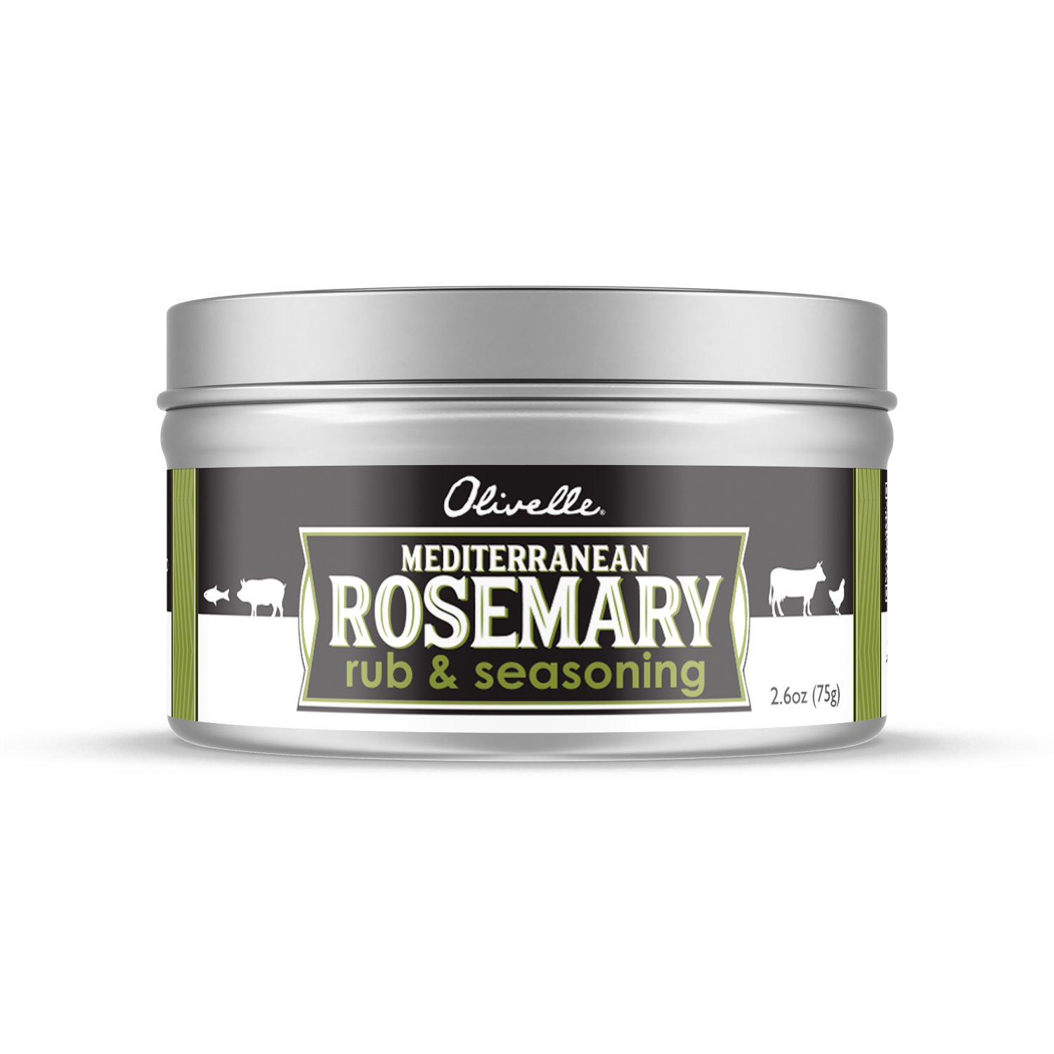 Mediterranean Rosemary Rub -75g (2.6oz) Seasonings & Spices Browns Kitchen