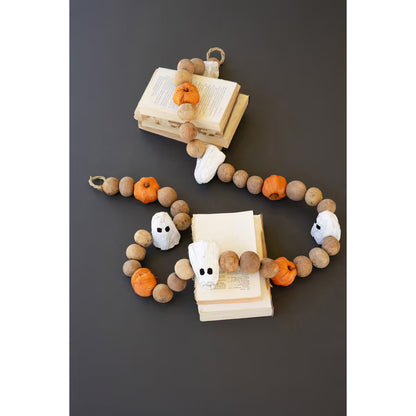 Gourd, Ghost, and Pumpkin Garland 72 inches
