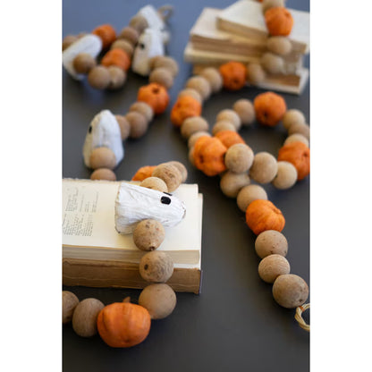 Gourd, Ghost, and Pumpkin Garland 72 inches