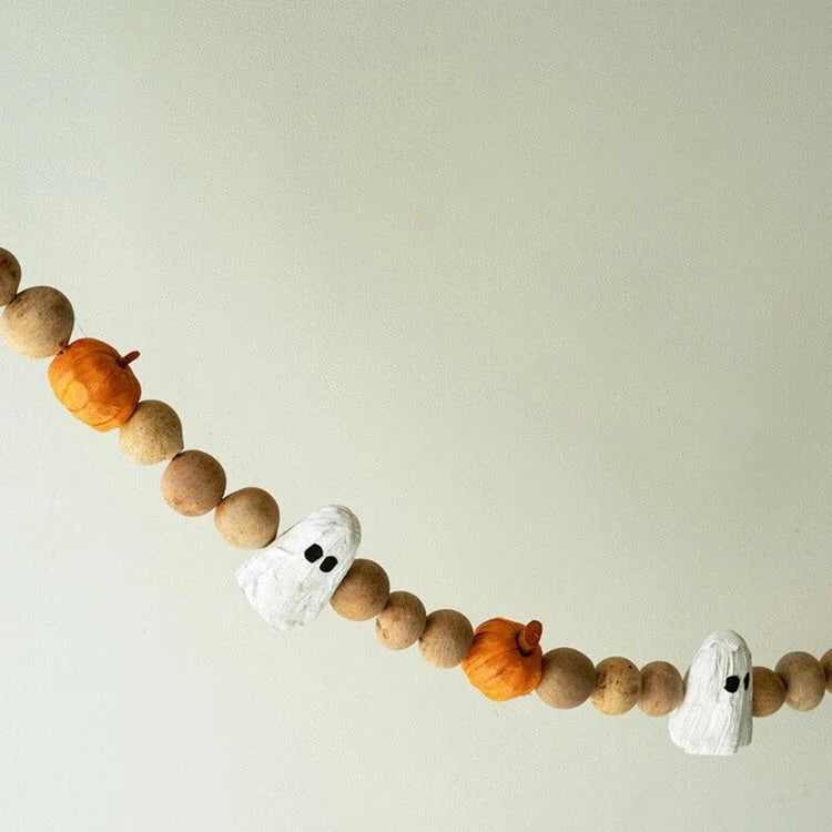 Gourd, Ghost, and Pumpkin Garland 72 inches