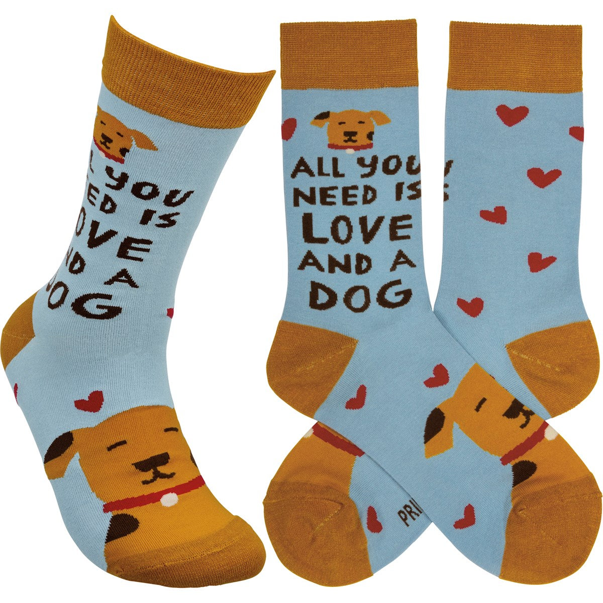 Need Is Love And A Dog Socks - Browns Kitchen