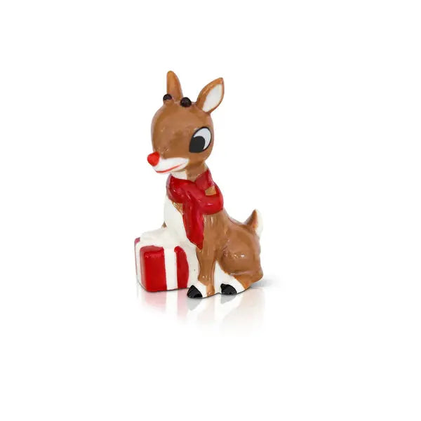 Nora Fleming Mini Rudolph the Red Nosed Reindeer - Browns Kitchen