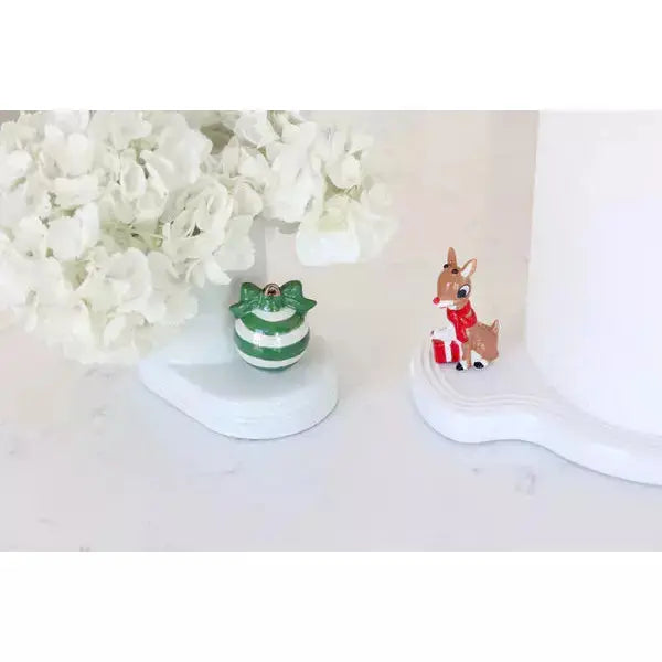 Nora Fleming Mini Rudolph the Red Nosed Reindeer - Browns Kitchen