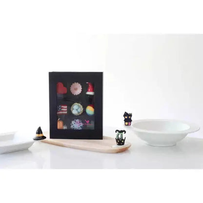 Nora Fleming Platter 9 piece black keepsake box - Browns Kitchen