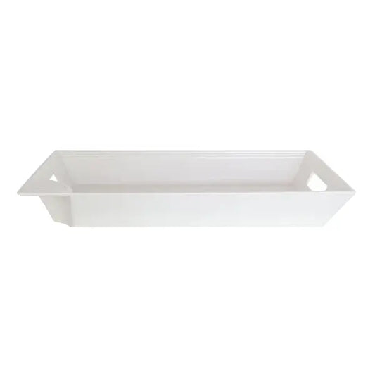 Nora Fleming Platter Pinstripe Melamine Rectangular Tray - Browns Kitchen