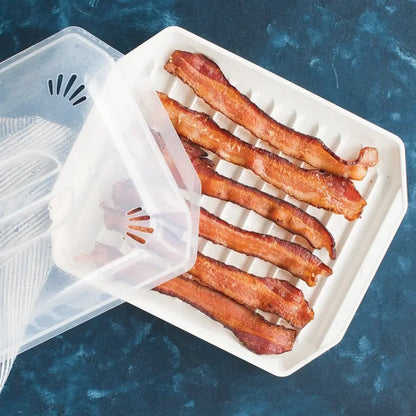 Nordic Ware Compact Bacon Tray with Lid Nordic Ware