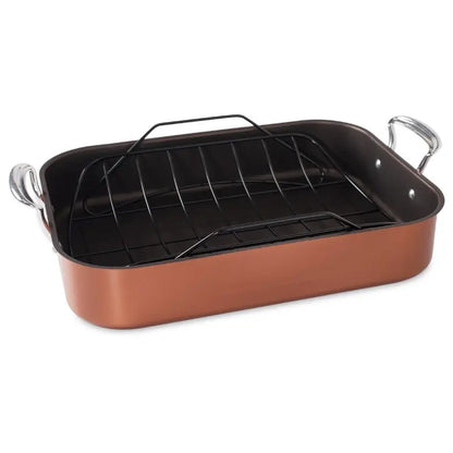 Nordic Ware Extra Large Copper Roaster with Rack Nordic Ware