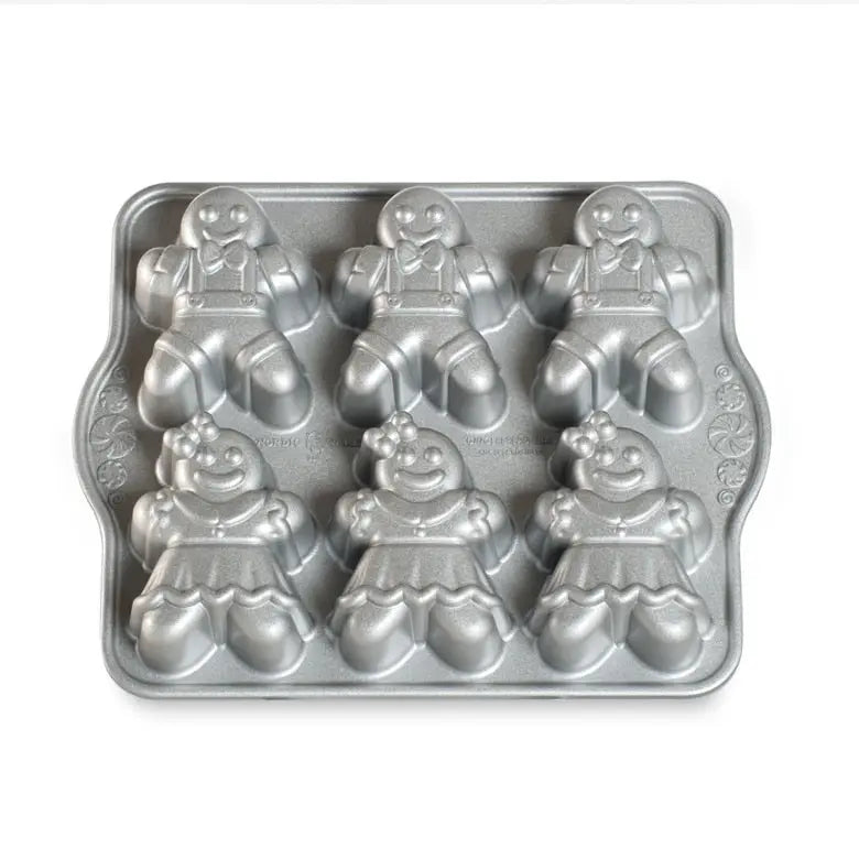 Nordic Ware Gingerbread Kids Cakelet Pan Nordic Ware