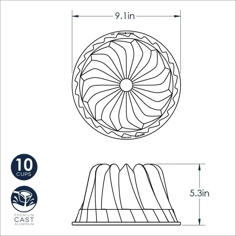 Nordic Ware Kugelhopf Bundt Nordic Ware